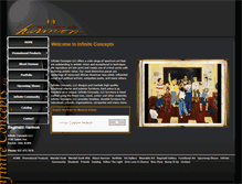 Tablet Screenshot of infiniteconceptsllc.com